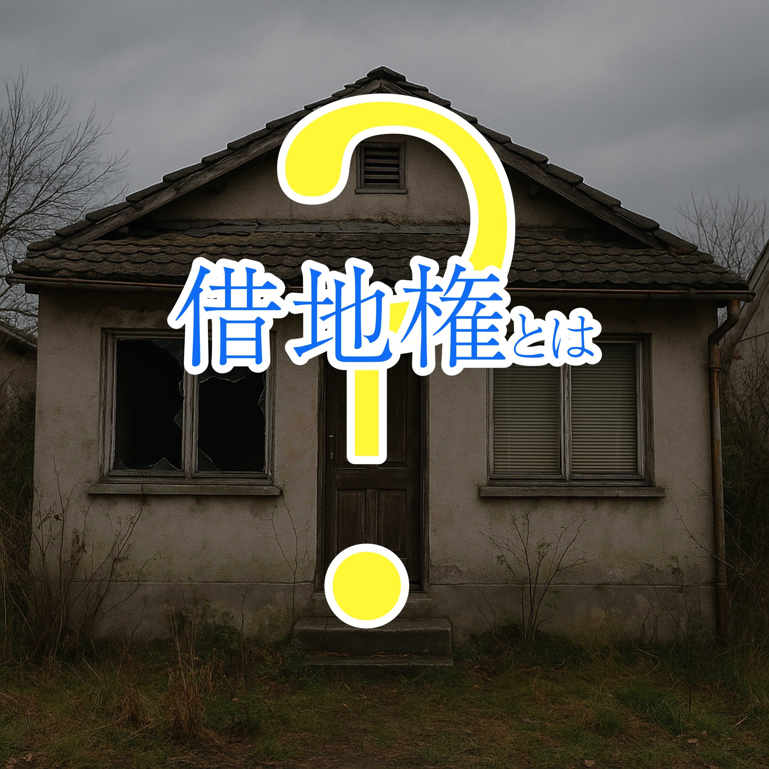 投稿についてもっと詳しく 借地権とは？売却時に注意すること